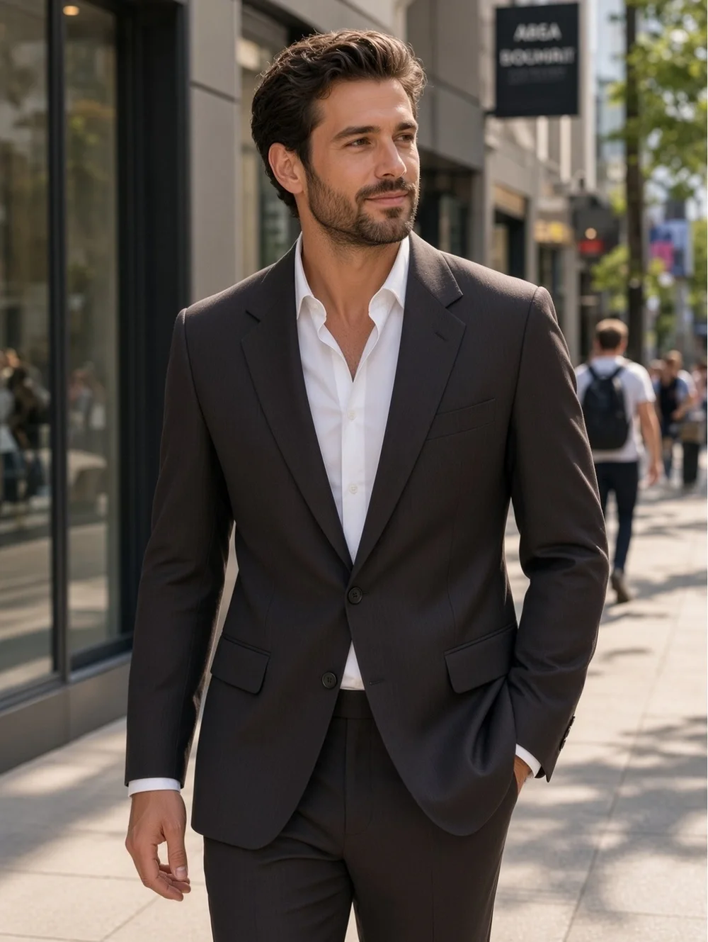 Corneliani brown jacket made in Italy size 42